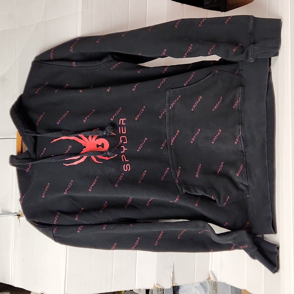 Spyder Other - EUC Spyder Men's sz M Sweatshirt w/hoodie & front pouch